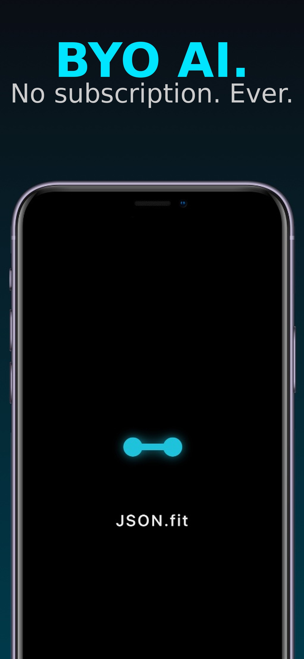 JSON.fit splash screen